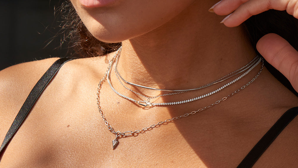 How to Style Chunky Silver Jewellery