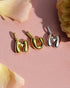Gold M Letter Charm