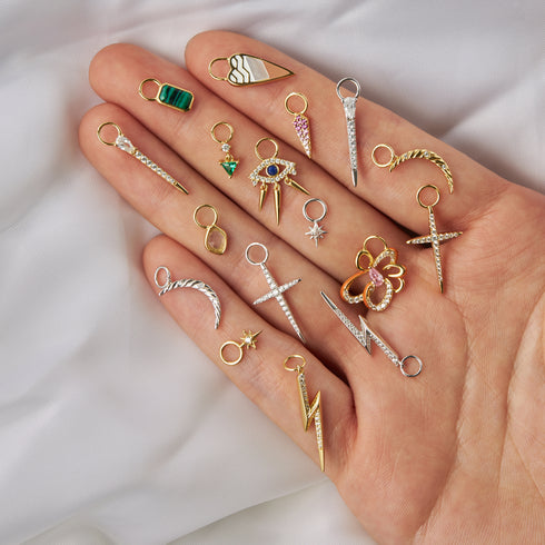 Gold Star Earring Charm