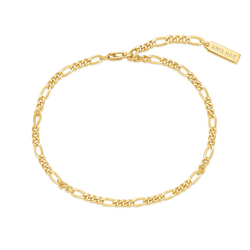 Gold Filia Curb Chain Bracelet