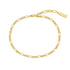 Gold Filia Curb Chain Bracelet