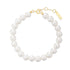 Gold Classic Shell Pearl Beaded Bracelet
