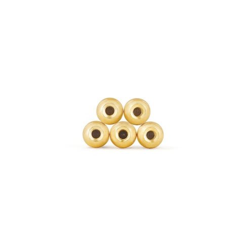 Gold Replacement Ear Barbell Ball X 5