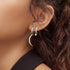 Silver Moon Pavé Earring Charm