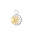 Two Tone Bright Sun Earring Charm