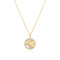 Gold Shiny Sun Star Necklace