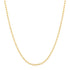 Gold Rectangle Link Chain Necklace