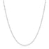 Silver Rectangle Link Chain Necklace