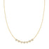 Gold Pavé Multi Beaded Chain Necklace