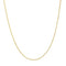 Gold Flat S Link Chain Necklace