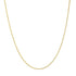 Gold Flat S Link Chain Necklace