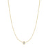 Gold Just You Solitaire Necklace