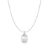 Silver Square Mother-of-Pearl Necklace