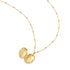 Gold Butterfly Locket Necklace