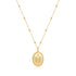 Gold Butterfly Locket Necklace