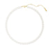 Gold Classic Shell Pearl Beaded Necklace