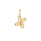 Gold X Letter Charm