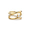 Gold Sparkle Ring