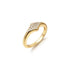 Gold Pavé Sparkle Ring