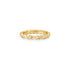Gold Sparkle Twisted Ring