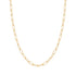 Gold Link Charm Chain Necklace