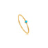 14kt Gold Turquoise Stone Ring