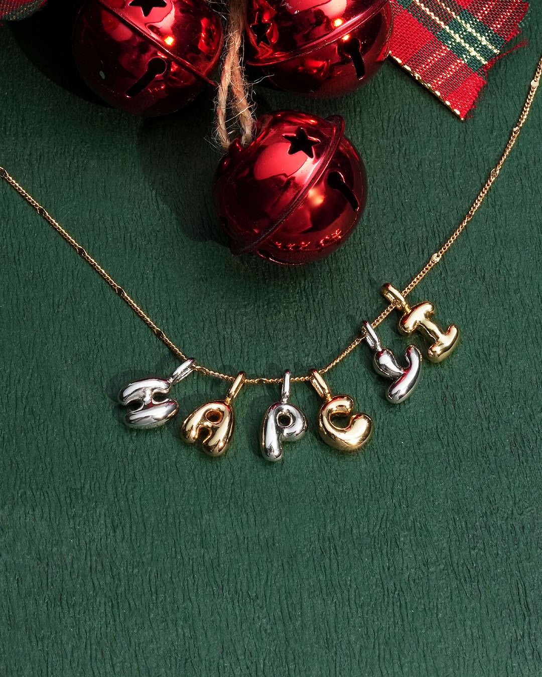 Gold A Letter Charm