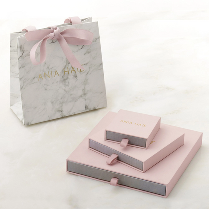 Gold Black/White Triangular Cubic Zirconia Huggies