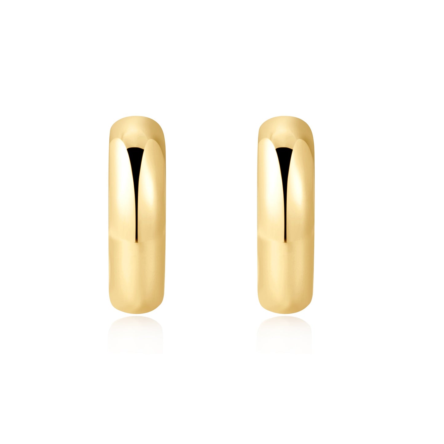 Gold Dome Band Huggies