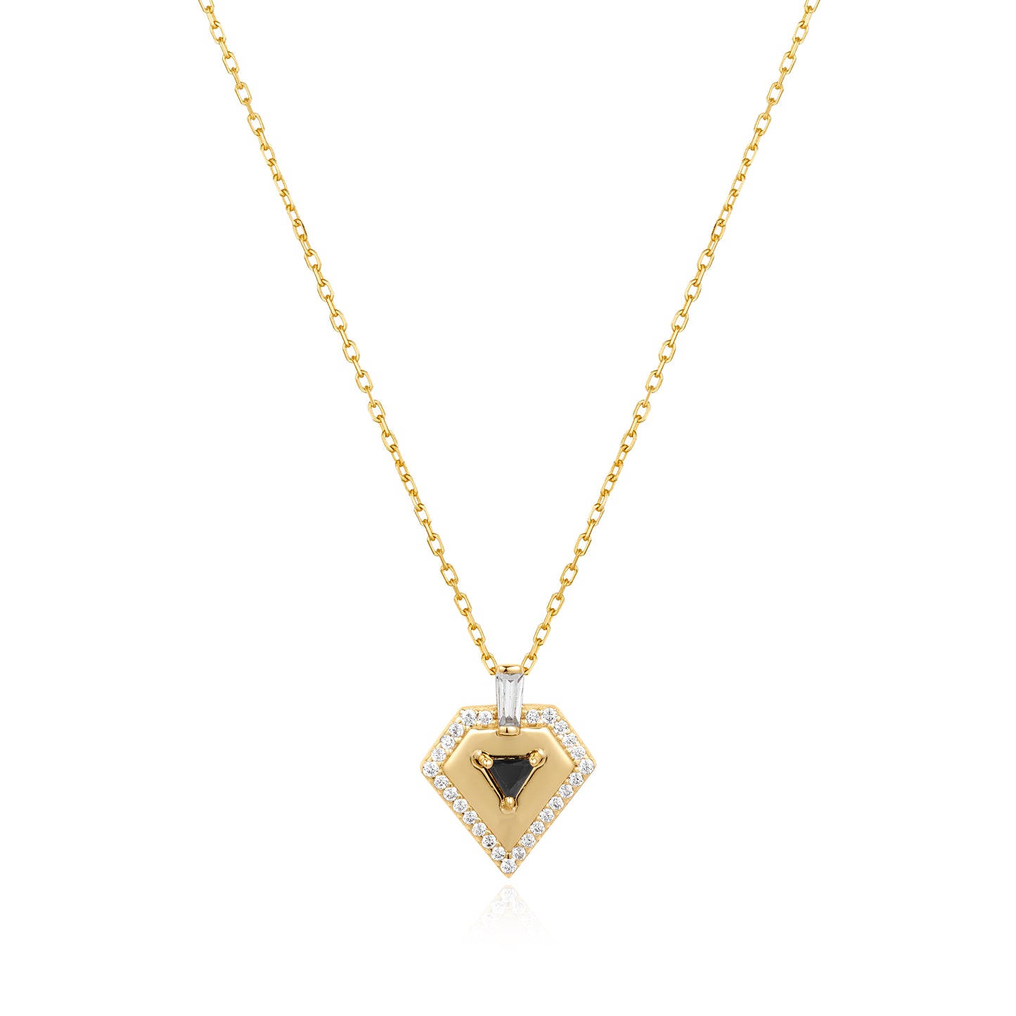 Gold Geometric Necklace