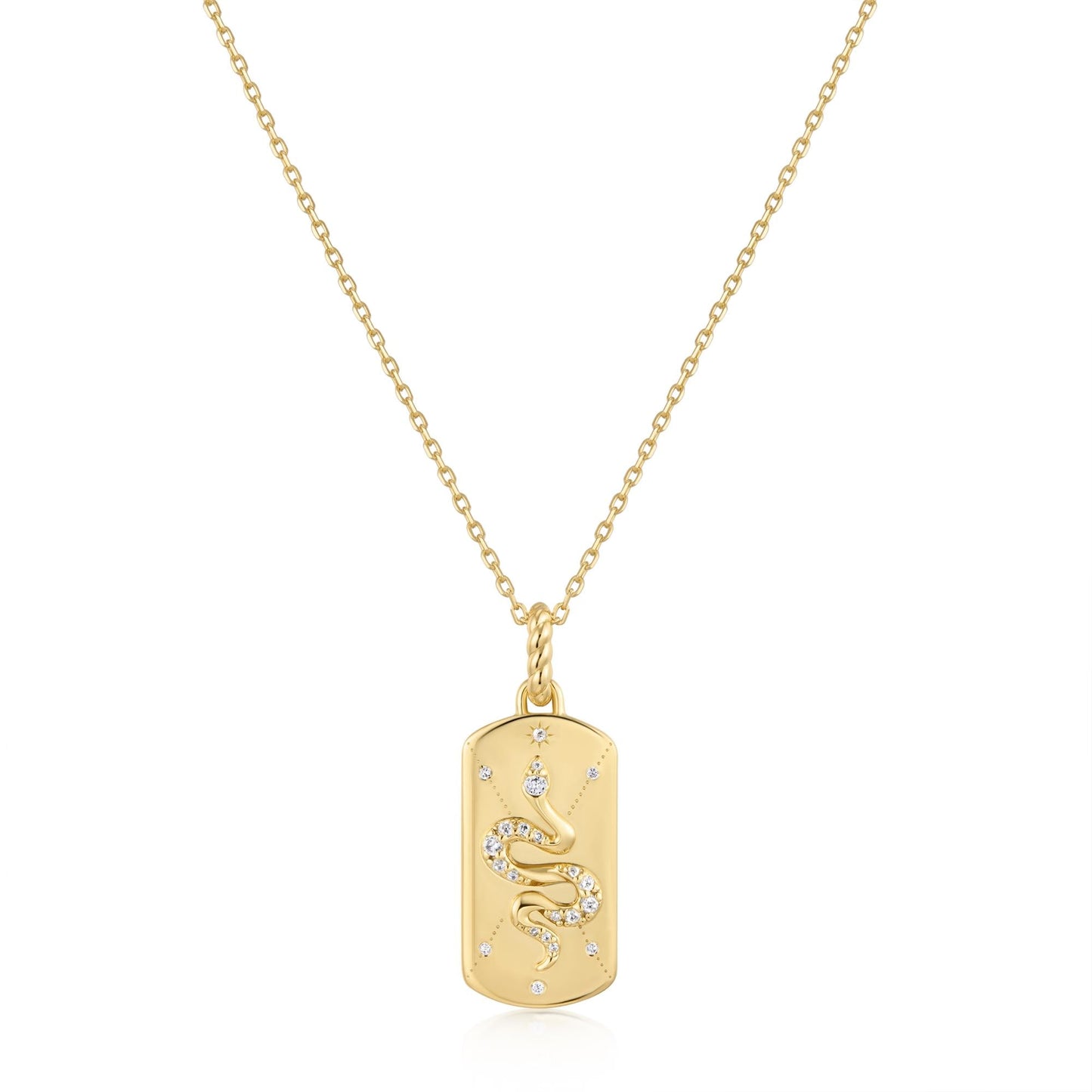 Gold Serpent Necklace