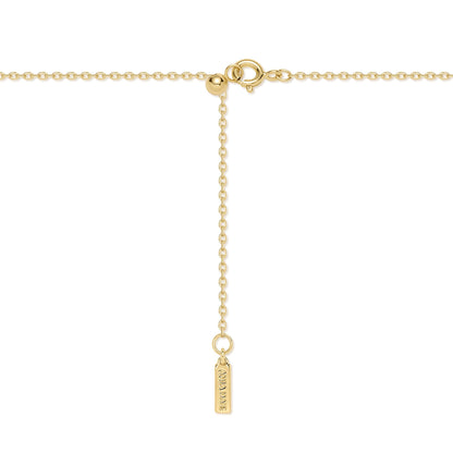 Gold Reversible Horn Necklace
