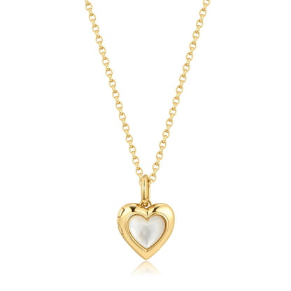 Mother's Day Heart Locket Necklace