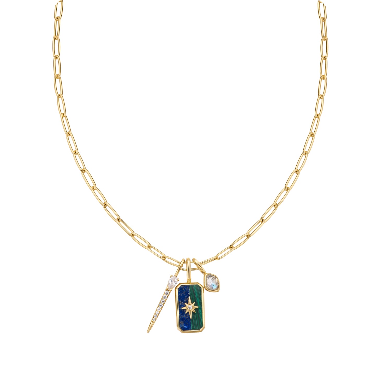 Gold Star Charm