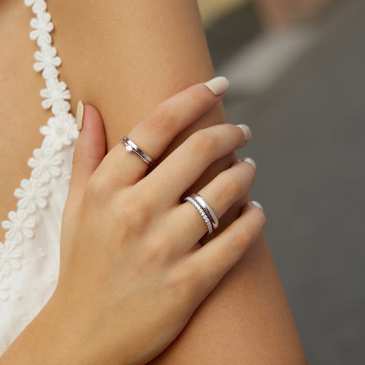 Silver 2mm Smooth Band