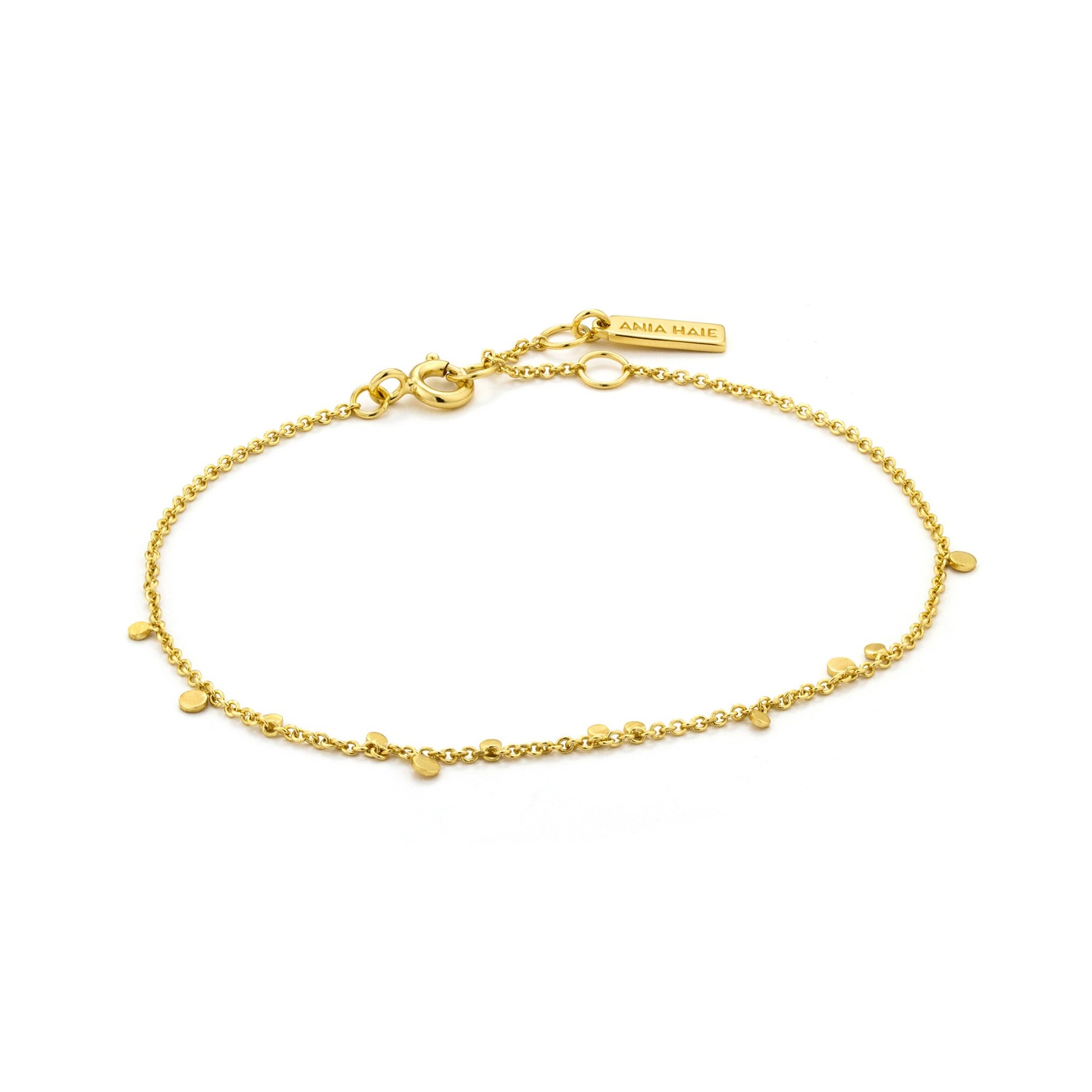 Geometry Mixed Discs Bracelet