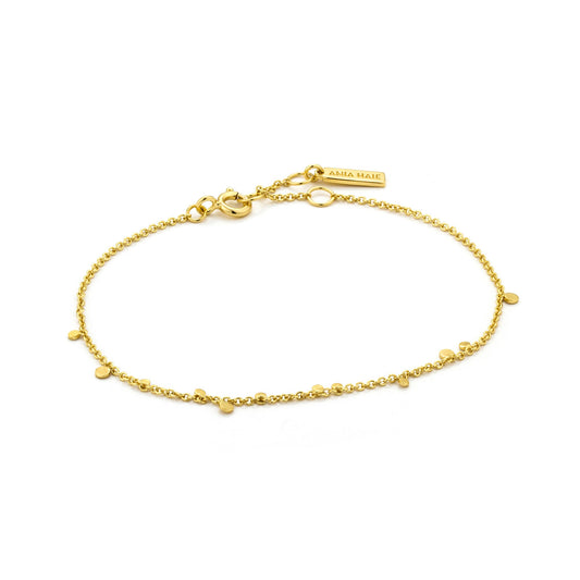 Geometry Mixed Discs Bracelet