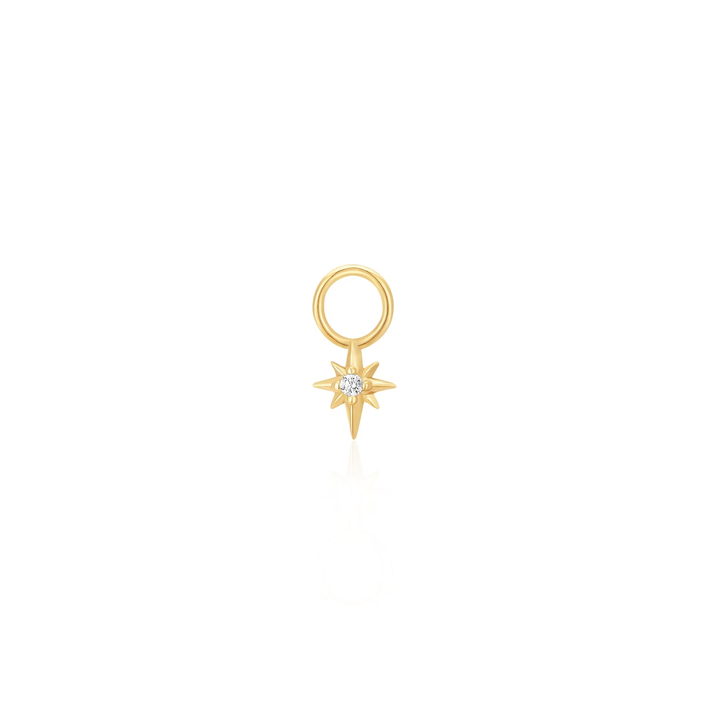 Gold Star Earring Charm
