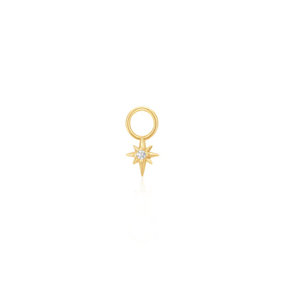 Gold Star Earring Charm