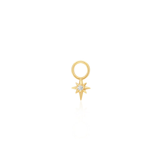 Gold Star Earring Charm
