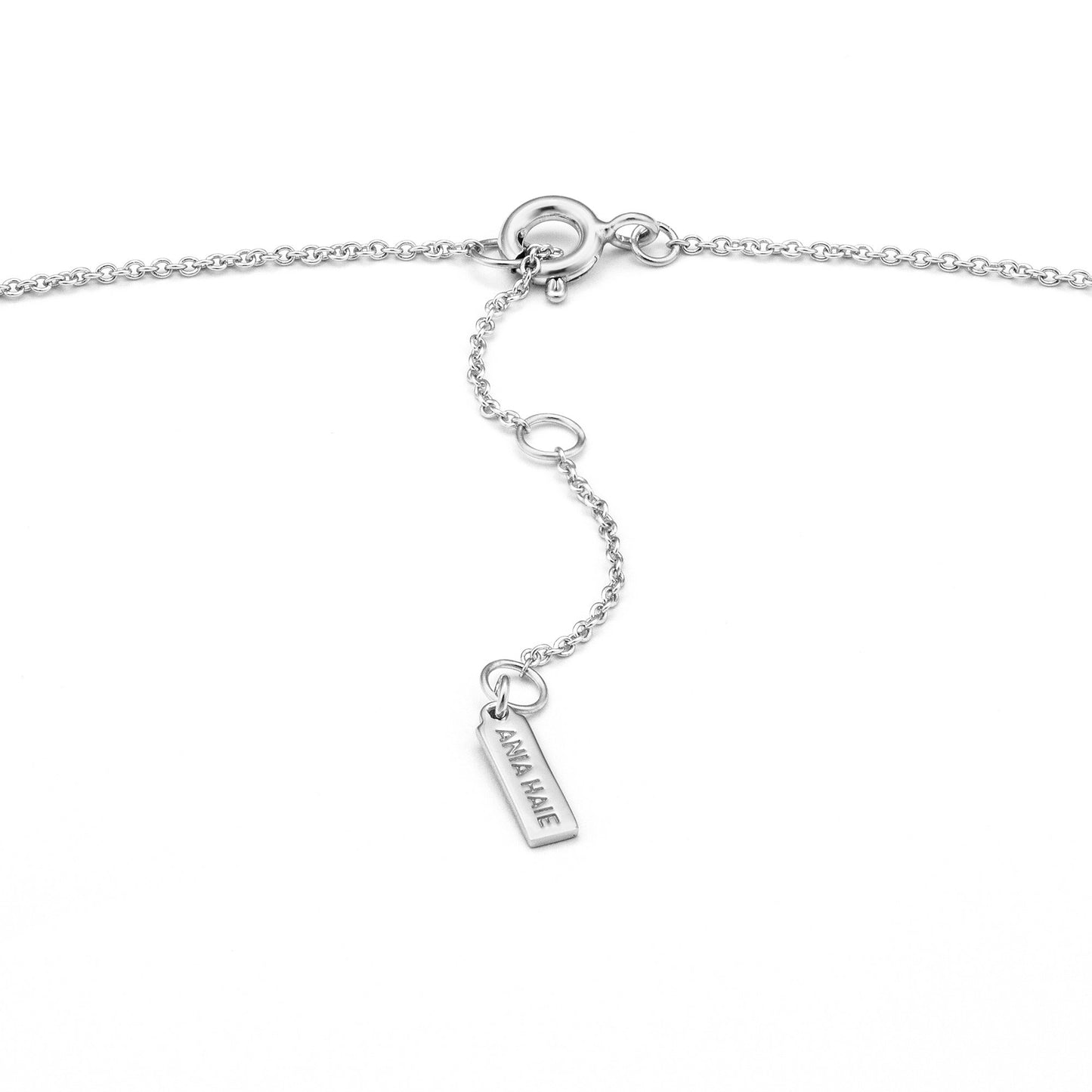 Silver Geometry Mixed Discs Necklace